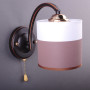 Изображение Бра настенное Light House DL-17337/1W BN BEG коричневое ИМ Light-Deco 