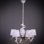Зображення Підвісна люстра з абажурами Light House DL-17340/5 WT FG білий ИМ Light-Deco 