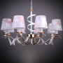 Зображення Підвісна люстра з абажурами Light House DL-17340/8 WT FG білий ИМ Light-Deco 2 