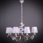 Зображення Підвісна люстра з абажурами Light House DL-17340/8 WT FG білий ИМ Light-Deco 