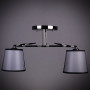 Изображение Потолочная люстра Light House DL-17341/2 BK GR черный ИМ Light-Deco 