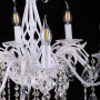 Зображення Кришталева підвісна люстра Light House DL-17354/10 WT біла ИМ Light-Deco 1 