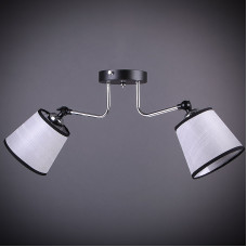 Стельова люстра Light House DL-17365/2 BK чорний