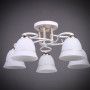 Изображение Потолочная люстра с плафонами Light House DL-17276/5 WT белыйИМ Light-Deco