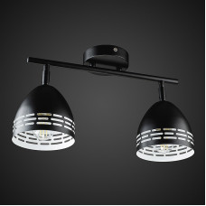 Стельова люстра Light House DL-17302/2 BK WT чорний