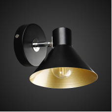 Бра настінне Light House DL-17304/1W BK FG чорне