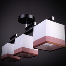 Стельова люстра Light House DL-17230/3 BK чорний