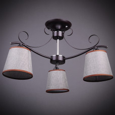 Стельова люстра Light House DL-17233/3 BK чорний