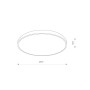 Зображення Купить Светильник Nowodvorski 8184 Agnes round LED 1x32W 4000K 1800Lm IP44 Bl ИМ Light-Deco 1 