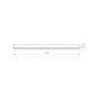 Зображення Купить Светильник Nowodvorski 7551 Straight ceiling led T8LED 1x22W 3000K 3200Lm IP20 Gr ИМ Light-Deco 1 
