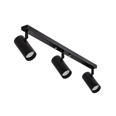 Світильник стельовий Атмолайт Pelikan GU10 L120-3 чорний