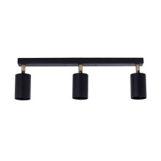 Світильник стельовий Атмолайт Chime GU10 L90-3 чорний