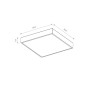 Изображение Потолочный светильник Nowodvorski 10470 Quad GX53 4x15W Ip20 Wh ИМ Light-Deco 2 