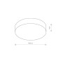 Зображення Купить Светильник Nowodvorski 10183 Arena LED 1x18W 4000K 1600Lm IP20 Silver ИМ Light-Deco 2 