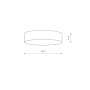 Изображение Потолочный светильник Nowodvorski 10407 Lid Round Led 1x25W 3000K 1800Lm IP20 Bl ИМ Light-Deco 3 