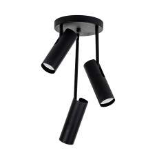 Світильник стельовий Атмолайт Tukan GU10 СDL250(440)-3 чорний