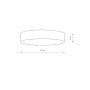 Изображение Потолочный светильник Nowodvorski 10408 Lid Round Led 1x35W 3000K 2950Lm IP20 Bl ИМ Light-Deco 3 