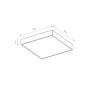 Изображение Потолочный светильник Nowodvorski 10471 Quad GX53 4x15W Ip20 Bl ИМ Light-Deco 2 