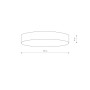 Изображение Потолочный светильник Nowodvorski 10410 Lid Round Led 1x50W 3000K 4300Lm IP20 Bl ИМ Light-Deco 3 
