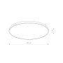 Изображение Светильник Nowodvorski 10975 Agnes Round LED Pro 1x64W 3000K 4700Lm IP44 Bk ИМ Light-Deco 1 