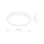 Зображення Светильник Nowodvorski 10972 Agnes Round Pro Led 1x22W 4000K 1300Lm IP44 Bk ИМ Light-Deco 1 