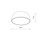 Изображение Светильник Nowodvorski 8011 Satellite S Sensor E27 3x25W IP20 Wh ИМ Light-Deco 3 
