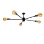 Изображение Люстра потолочная  Атмолайт Star 5M 840/320 Black/BrushGold черный ИМ Light-Deco 