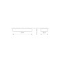 Зображення Купить Светильник Nowodvorski 7526 Soft led T8LED 2x11W 3000K 3400Lm IP20 Gr ИМ Light-Deco 3 