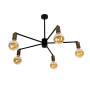 Изображение Люстра потолочная  Атмолайт Star 5M 840/450 Black/BrushGold черный ИМ Light-Deco 1 