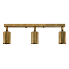 Світильник стельовий Атмолайт Chime GU10 L90-3 BrashGold золото