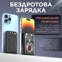Зображення Повербанк Smart X Lugi 10000 мАч с магсейф беспроводной зарядкой магнитный, портативное зарядное устройство внешний аккумулятор ИМ Light-Deco 2 