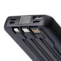 Зображення Повербанк с беспроводной зарядкой 10000mah 3 шнура в комплекте X104 ИМ Light-Deco 2 