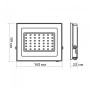 Зображення LED прожектор TITANUM TLF306 30W 6500K ИМ Light-Deco 4 