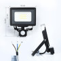 Изображение Світлодіодний прожектор BIOM 20W S5-SMD-20-Slim+Sensor 6200К 220V IP65 ИМ Light-Deco 1 