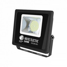 Прожектор світлодіодний HOROZ ELECTRIC "LION-50" 50W чорний 6400K (холодний)