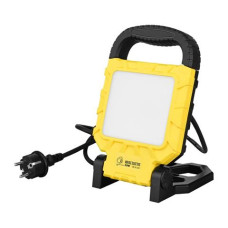 Прожектор світлодіодний переносний HOROZ ELECTRIC "PROPORT-20" 20W чорний з жовтим 6400K (денний)