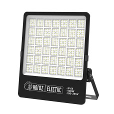 Прожектор світлодіодний HOROZ ELECTRIC "BORNEO-500" 500W 6400K чорний