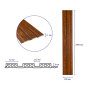 Зображення Рейка декоративная WPC стеновая 200х11х2900мм SW-00003009 ИМ Light-Deco 2 