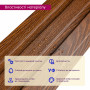 Зображення Рейка декоративная WPC стеновая 200х11х2900мм SW-00003009 ИМ Light-Deco 3 