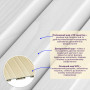 Зображення Рейка декоративная WPC стеновая 200х11х2900мм SW-00003011 ИМ Light-Deco 1 