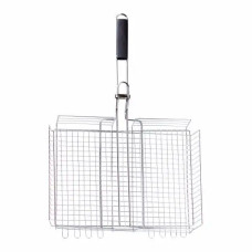 Решетка для гриля большая глубокая Light House LG-30139 CR 32×25 см хром