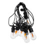 Изображение Ретро гирлянда уличная 10 LED лампочек 5 метров S141 ИМ Light-Deco 11 