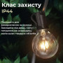 Изображение Ретро гирлянда уличная 10 LED лампочек 5 метров желтая A60Y ИМ Light-Deco 4 