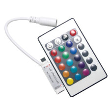Контролер RGB OEM 6А-IR-24-MINI кнопки Контролер RGB OEM 6А-IR-24-MINI кнопки