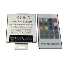 Контроллер RGB OEM C-36А-RF-20 кнопок Контроллер RGB OEM C-36А-RF-20 кнопок