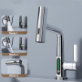 Зображення Змішувач для рукомийника з індикатором A240 Platinum ИМ Light-Deco 