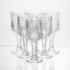 Набор рюмок на ножке Vintage Crystal для крепких напитков 6 штук 50 мл Yiwu HP-34-75