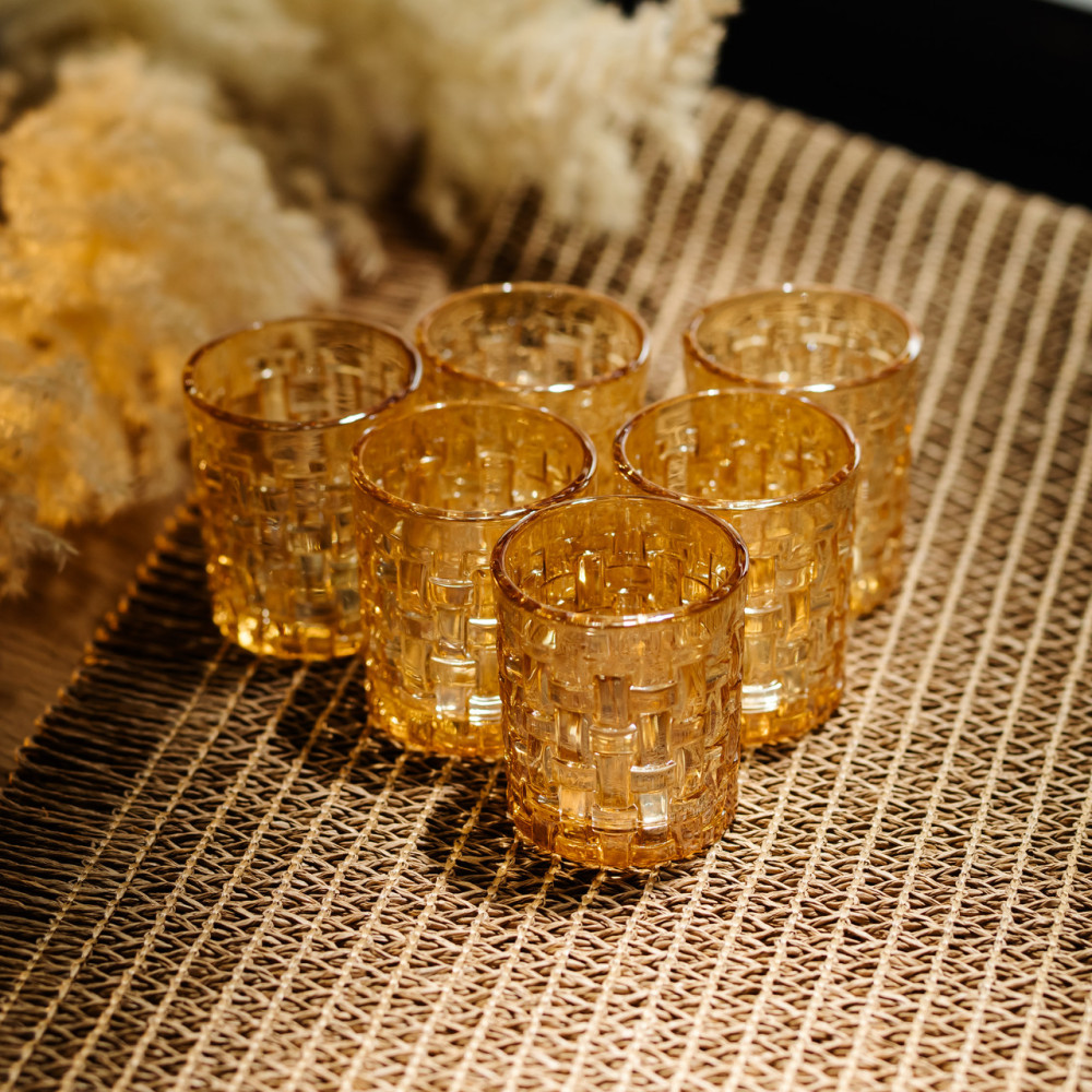 Изображение Набор рюмок для крепких напитков Shot glass 6 штук по 75 мл коричневый HP-17-37 ИМ Light-Deco 1 