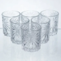 Изображение Набор рюмок для настоек Rocks Glass 6 штук по 75 мл с рельефным узором HP-17-8 ИМ Light-Deco 