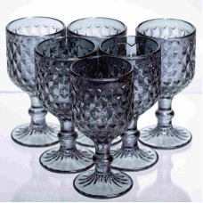 Набор рюмок Geometric 6 штук по 50 мл HP-19-266 рюмка для крепких напитков коктейлей шот прозрачная